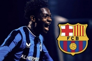 记者:巴萨签比西武已全面达成一致,球员本人同意加盟配图